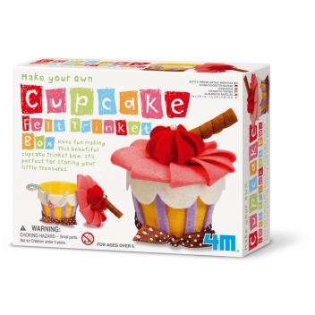 5604634 - 4893156046345 - 4M - Kit DAM/4M Boite cupcake en feutrine - 3