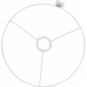 Armature abat-jour cercle avec bague Ø 35 cm