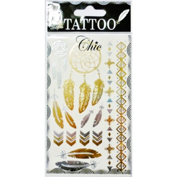 194690 - 3760131946901 - Ki-Sign - Tatouage éphémère Tatoo chic Plume - 4