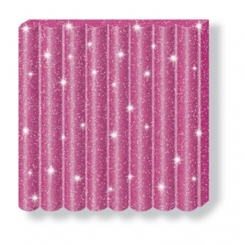 262217 - 4007817804957 - Fimo - Pâte Fimo Kids 42 g Rose pailleté 8030.262