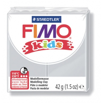 262223 - 4007817804988 - Fimo - Pâte Fimo Kids 42 g Gris clair 8030.80 - 3