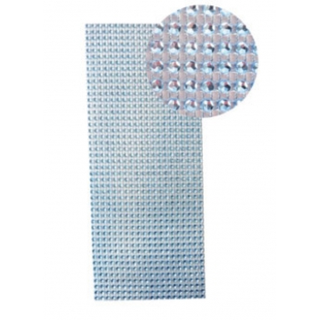 500368 - 3532435003686 - Graine créative - Plaque de strass adhésive 10 x 25 cm Bleu - 2