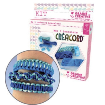 791020 - 3532437910203 - Créacord - Kit Créacord bracelet Océan - 5