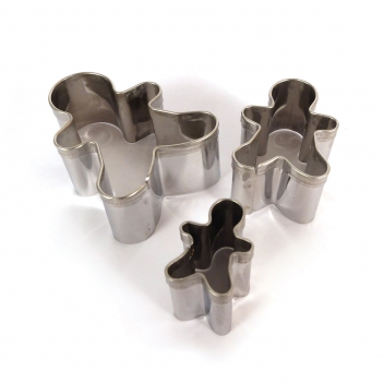 265059 - 3471052650593 - Graine créative - emporte-pièces métal Bonhomme pain d'épices 3 pièces - 2