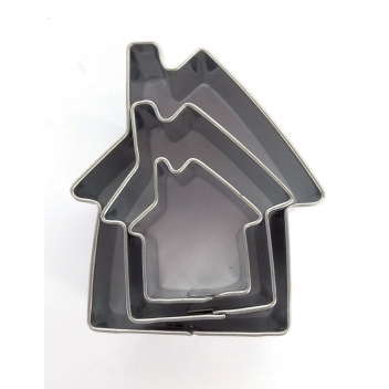 265060 - 3471052650609 - Graine créative - emporte-pièces métal Maison 3 pièces