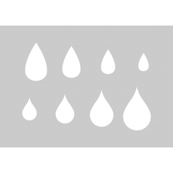 265204 - 3471052652047 - Graine créative - Gabarit pour pâte polymère A5 Goutte - France