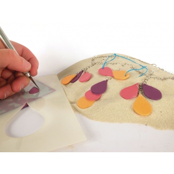 265204 - 3471052652047 - Graine créative - Gabarit pour pâte polymère A5 Goutte - France - 2