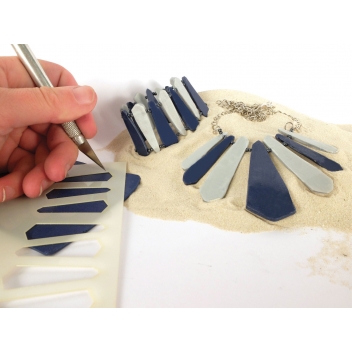 265210 - 3471052652108 - Graine créative - Gabarit pour pâte polymère A5 Thème ethnique - France - 2