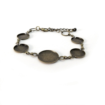 268213 - 3471052682136 - Graine créative - Bracelet à décorer Rond Bronze