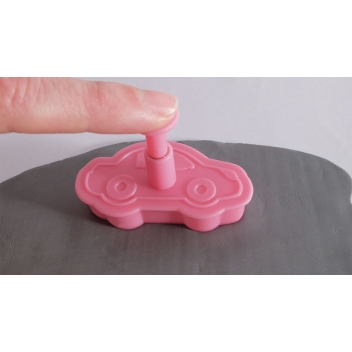 265006 - 3471052650067 - Graine créative - Emporte-pièces poussoir Pâte à modeler Mode 4 pièces - 3