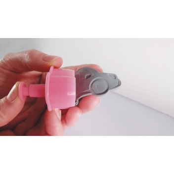 265006 - 3471052650067 - Graine créative - Emporte-pièces poussoir Pâte à modeler Mode 4 pièces - 5