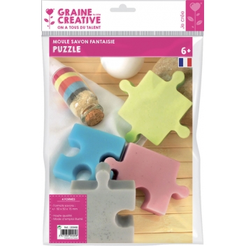 200480 - 3471052004808 - Graine créative - Moule pour savon Puzzle - France - 7