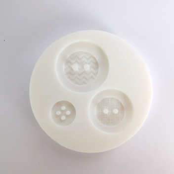 284440 - 3471052844404 - Graine créative - Moule en silicone Boutons - 2