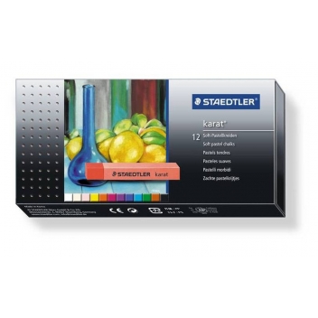 620011 - 4006608201838 - Staedtler - Pastel tendre Boite de 12 pièces