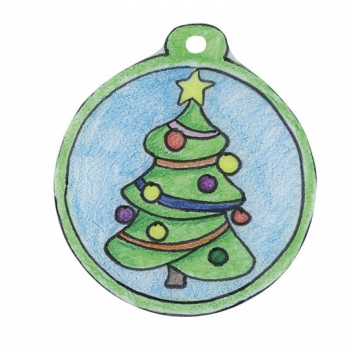 540208 - 3532435402083 - Graine créative - Kit Plastique Dingue 6 Porte-clés Boules de Noel - France