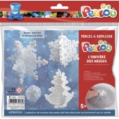 Kit perles & plaques standard (Ø5 mm) L\'univers des neiges