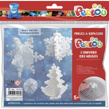 731575 - 3471057315756 - Perlou - Kit perles & plaques standard (Ø5 mm) L'univers des neiges
