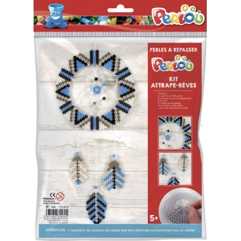 731572 - 3471057315725 - Perlou - Kit perles & plaques standard (Ø5 mm) L\'attrape rêves - 2