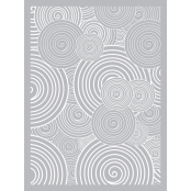 Pochoir silkscreen pour pâte polymère Spirale