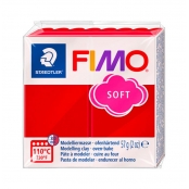 Pâte Fimo 57 g Soft Rouge Noel 8020.2P