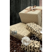 Rouleaux de papier kraft à motif 50x70mm 2 pièces