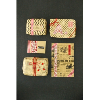 518094 - 3532435180943 - Graine créative - Rouleaux de papier kraft à motif 50x70mm 2 pièces - 3