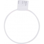 Armature abat-jour cercle Ø 10 cm blanc