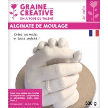 500100 - 3471055001002 - Graine créative - Masse de moulage Alginate pour empreinte 500 g - France