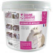 Alginate de moulage Gédéo 500 g - Pâte à mouler - Creavea