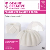 Poudre céramique pour moulage 1kg