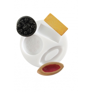 284421 - 3471052844213 - Graine créative - Moule en silicone (mini) Biscuits et Gaufrette - 6
