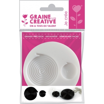 284438 - 3471052844381 - Graine créative - Moule en silicone (mini) Réglisses