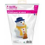 Moule en latex Bonhomme de neige