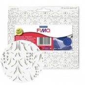 Plaque de texture Fimo Prairie