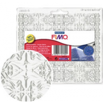 266612 - 4007817017241 - Fimo - Plaque de texture Fimo Art nouveau - 4