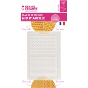 Plaque de texture Nid d abeille