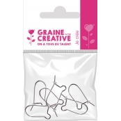 Boucles d'oreilles filaire Argenté 3 paires