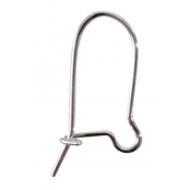 Boucles d'oreilles filaire Argenté 3 paires