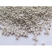 Perles à écraser (Plombs) 2mm Argent 60 pièces