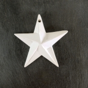 Objet en plâtre Noel Etoile