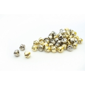 Grelot / Clochette Doré et argenté Ø 18mm 10 pièces