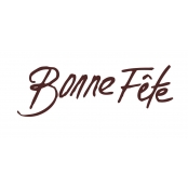 Tampon en bois Bonne fête