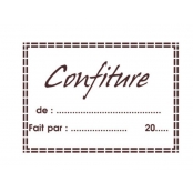 Tampon en bois Confiture