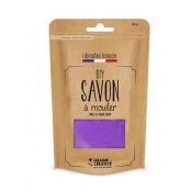 Pain de savon 100 g Translucide violet