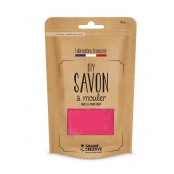 Pain de savon 100 g Translucide rose