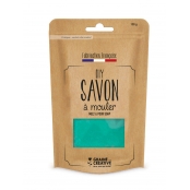 Pain de savon 100 g Translucide vert