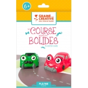 Kit créatif pour enfant Plâtre les petits bolides