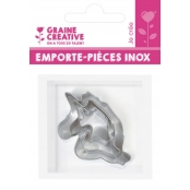 Emporte-pièces métal Licorne 3 pièces