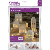 Maison blanche à monter 5 pièces