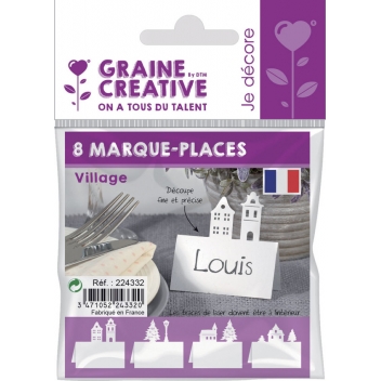 224332 - 3471052243320 - Graine créative - Marque place Village 8 pièces - France - 2